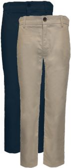 Flat Front Stretch Twill Pant – Boys Regular Fit